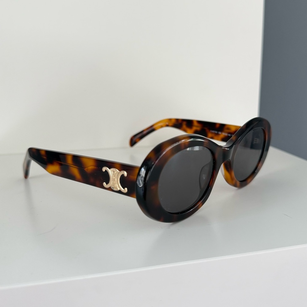 Celine Tortoise Shell Sunglasses
